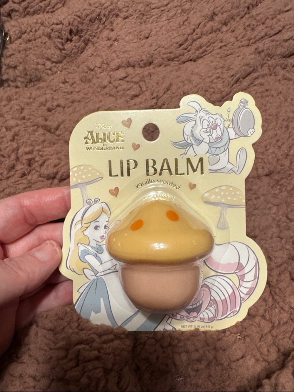 Disney Alice in Wonderland Vanilla Lip Balm